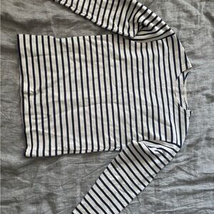French brand Rone Libre Striped Long Sleeve Tee